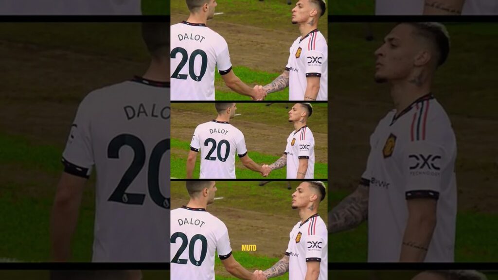 Antony And Diogo Dalot ➤ Goal 🤝 #shorts