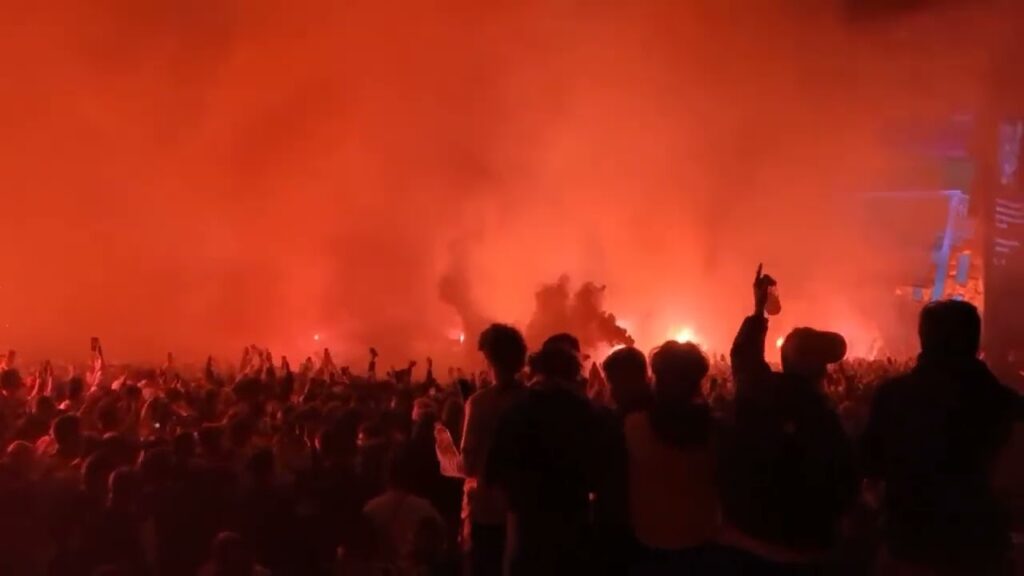 Aussies🇦🇺 Fans Crazy after Matthew Leckie Goal vs Denmark🇩🇰 in Fifa World Cup Qatar 2022