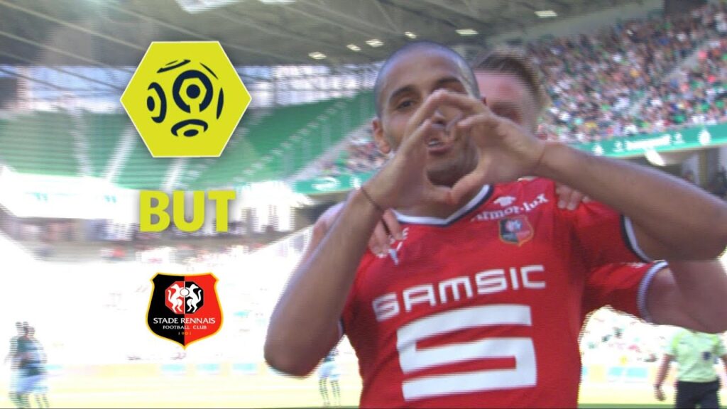 But Wahbi KHAZRI (54' pen) / AS Saint-Etienne - Stade Rennais FC (2-2)  / 2017-18