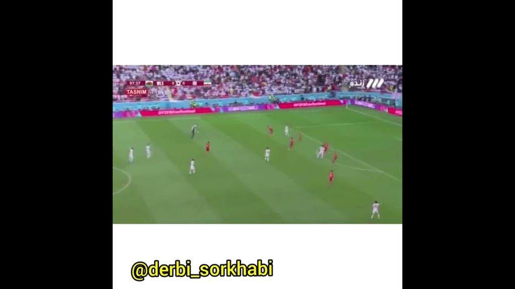 گل خوشگل روزبه چشمی به ولز #shorts