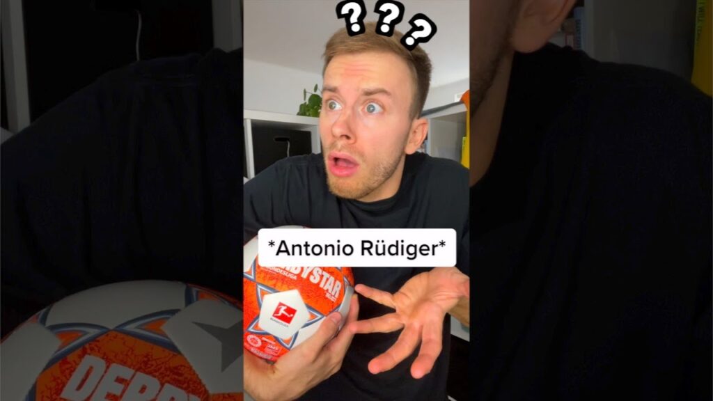 Carlo Ancelotti so: "Rüdiger, nicht so tieeeeef!!!" 😂 | #shorts