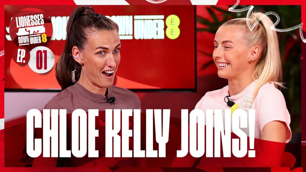 Chloe Kelly Chats Life Down Under & Holding Koalas 🐨 | Ep.1 | Lionesses Down Under connected by EE
