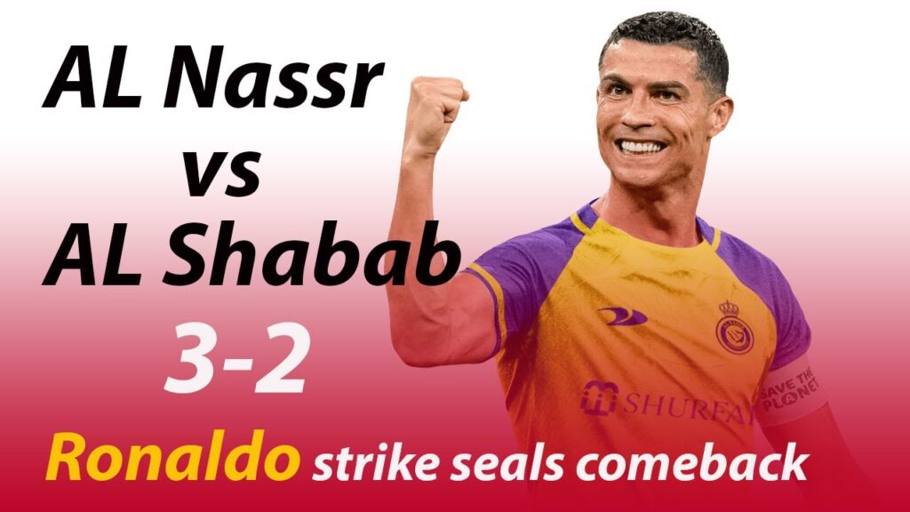 AL Nassr v AL Shabab| full Highlights Video| Ronaldo Ronaldo strike seals comeback 3-2 AL Nassr v AL Shabab| full Highlights Video| Ronaldo Ronaldo strike seals comeback 3-2