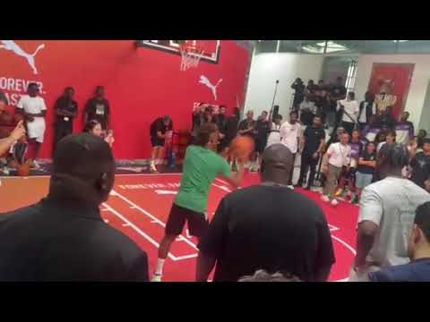 Kingsley Coman assist to Lamelo Ball