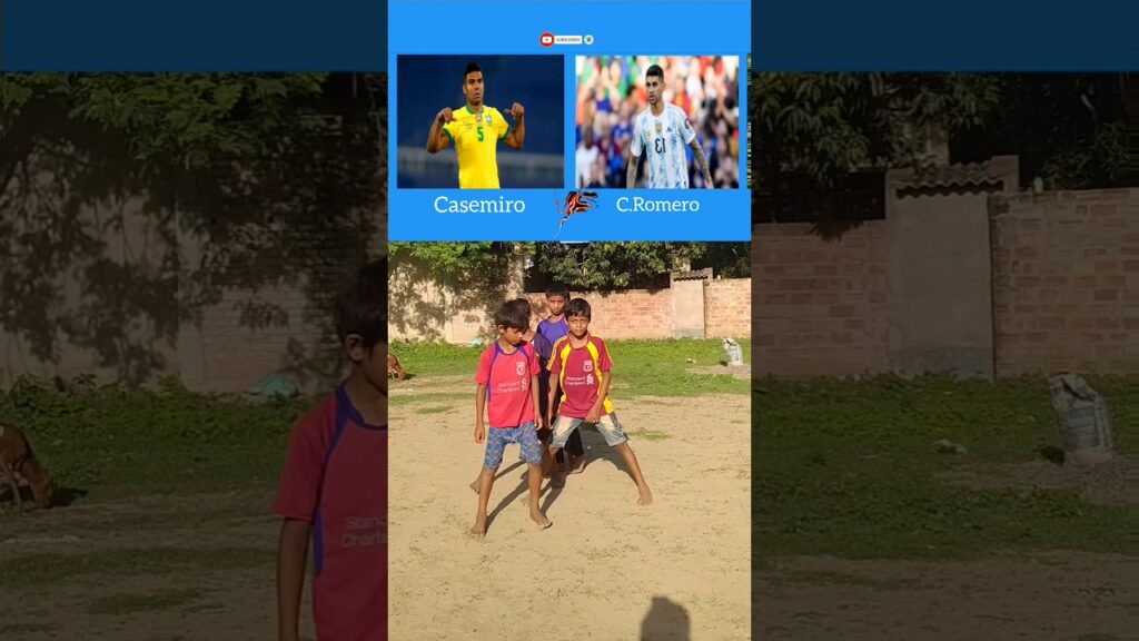 C.Romero vs Casemiro   Pepe,Marquinhos,Fikayo Tomori 🤔🤔 #viral #shorts #football #subscribe