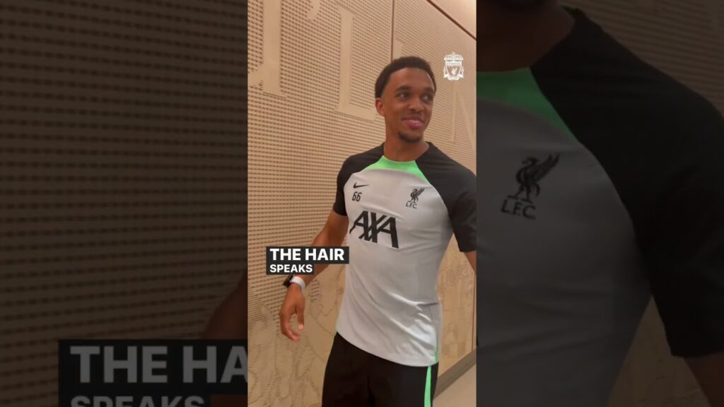 💇‍♂️ "New season, new me!" | Trent's fresh trim! #LFC #Shorts