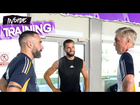 Nacho, Carvajal & Joselu return to Real Madrid training!