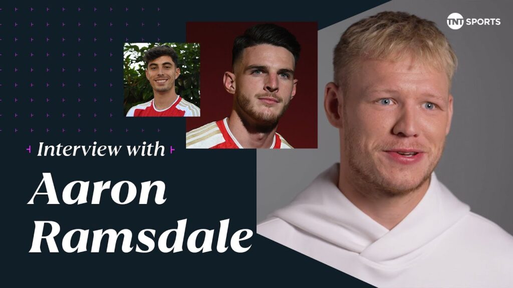 Aaron Ramsdale Exclusive! | Arsenal keeper chats new signings, playing in the UCL and season goals 🧤