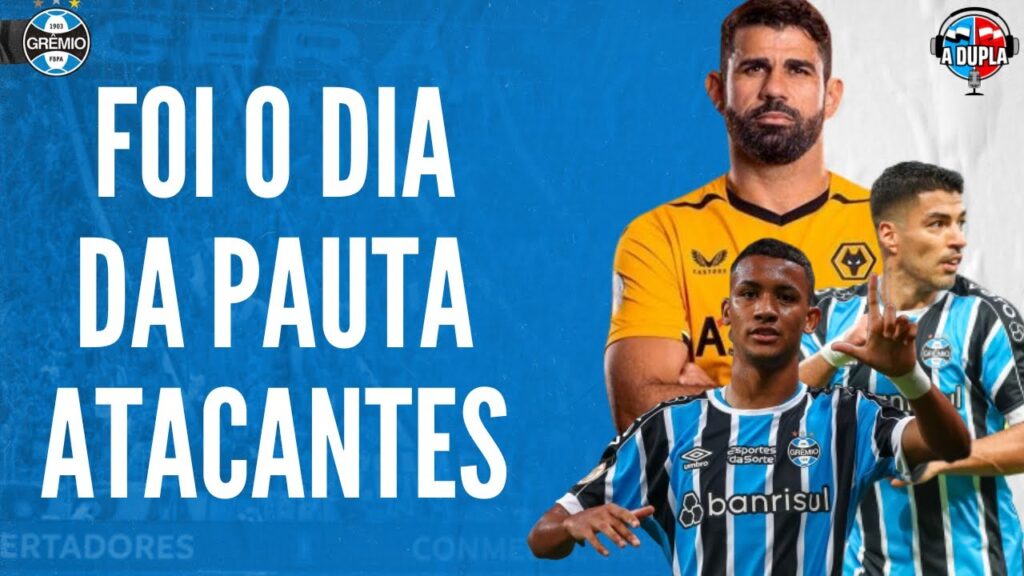 🔵⚫ Diário do Grêmio KTO: Reunião por Diego Costa | André brilha no treino | Falaram de Suárez