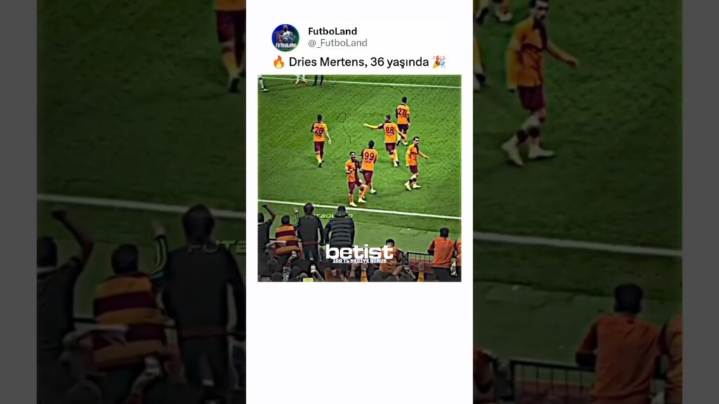 Doğum günün kutlu olsun Mertens 🎉 #shorts #mertens #galatasaray