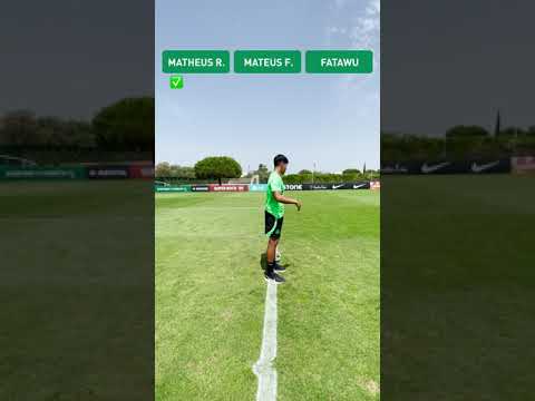 No Look Challenge | Fatawu, Matheus Reis e Mateus Fernandes