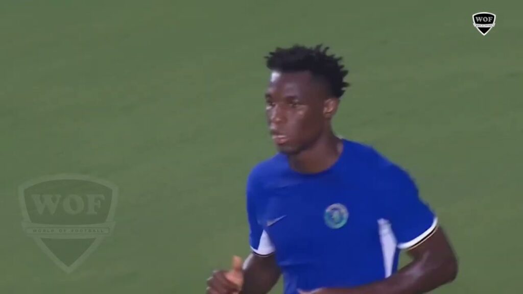 NICOLAS JACKSON Vs Wrexham | Chelsea Debut 🔵 With Assist | Pre-Season 23/24 (HD)