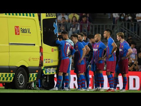 😲ASÍ FUE LA LESIÓN DE RONALD ARAUJO😲 #shorts