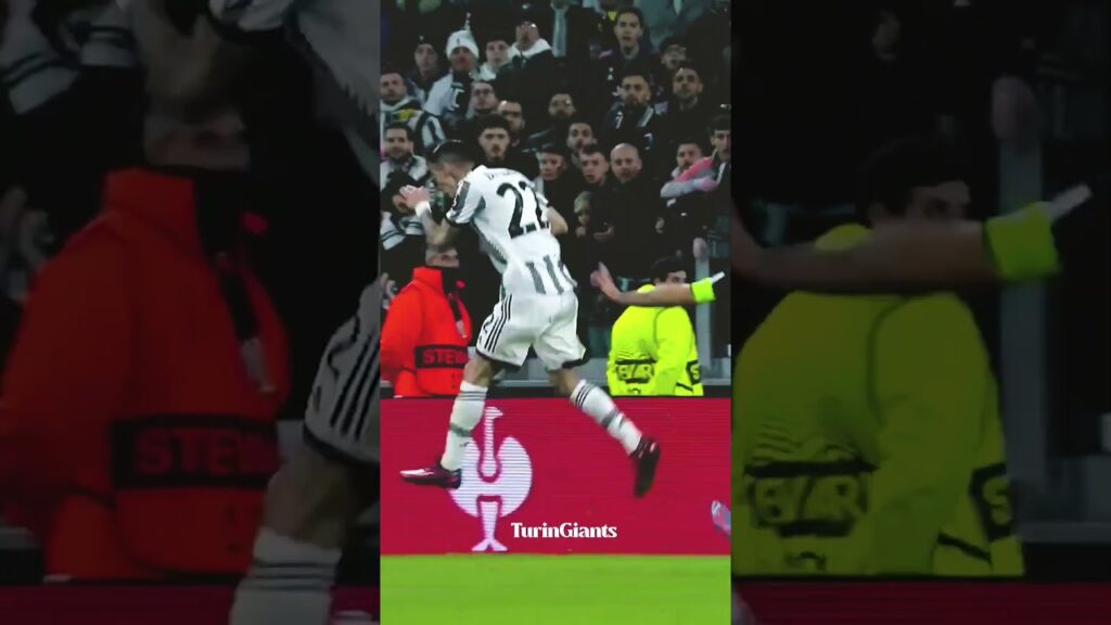 DiMaria Scores A Header - Kostic Cross #juventus #football #goals #shorts #highlights