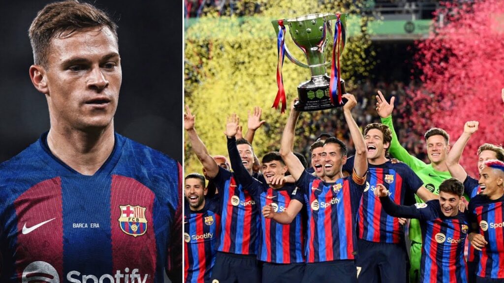 Barcelona lift the La Liga trophy at the Camp Nou! | Kimmich ‘offers himself’ to Barça!