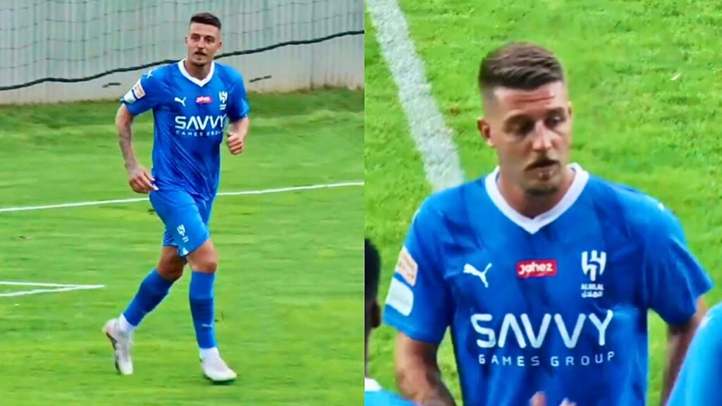 Sergej Milinković-Savić Al Hilal DEBUT vs Dynamo Kyiv | اول مباراة لـ سافيتش مع الهلال