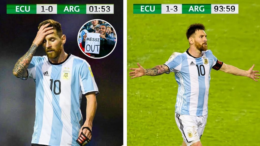 The Day Lionel Messi Saved Argentina & Impressed The World