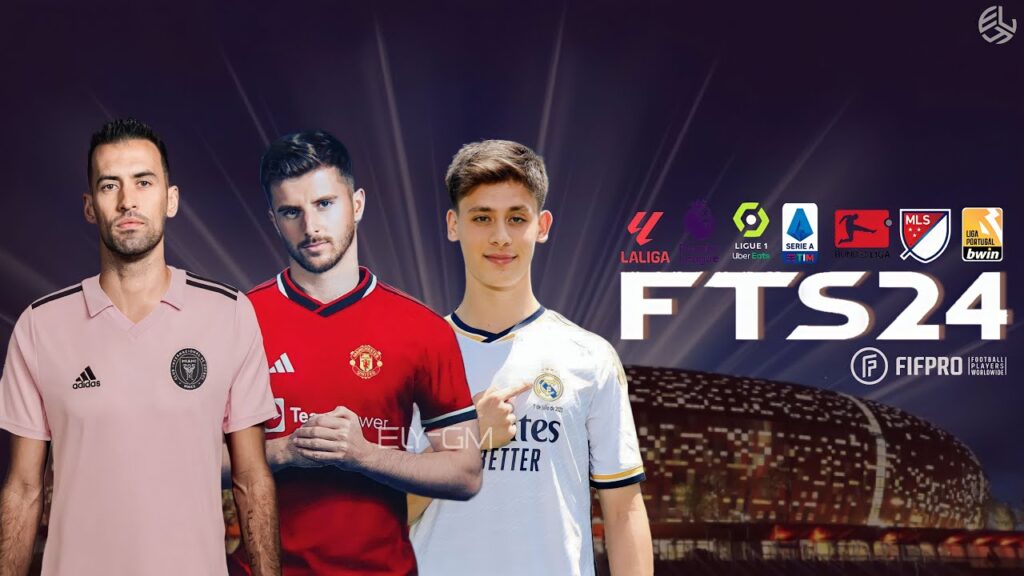 FTS 24 Mobile™ New Kits update & Faces Latest Transfer 2023/24 Android.