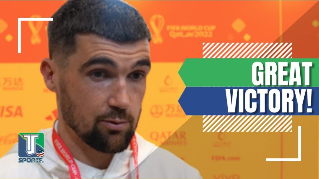 Mathew Ryan REACTS to Australia's VICTORY against Tunisia in the FIFA World Cup Qatar 2022