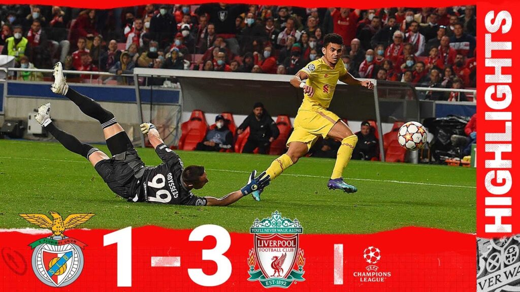 HIGHLIGHTS: Benfica 1-3 Liverpool | KONATE, MANE & LUIS DIAZ ON TARGET!