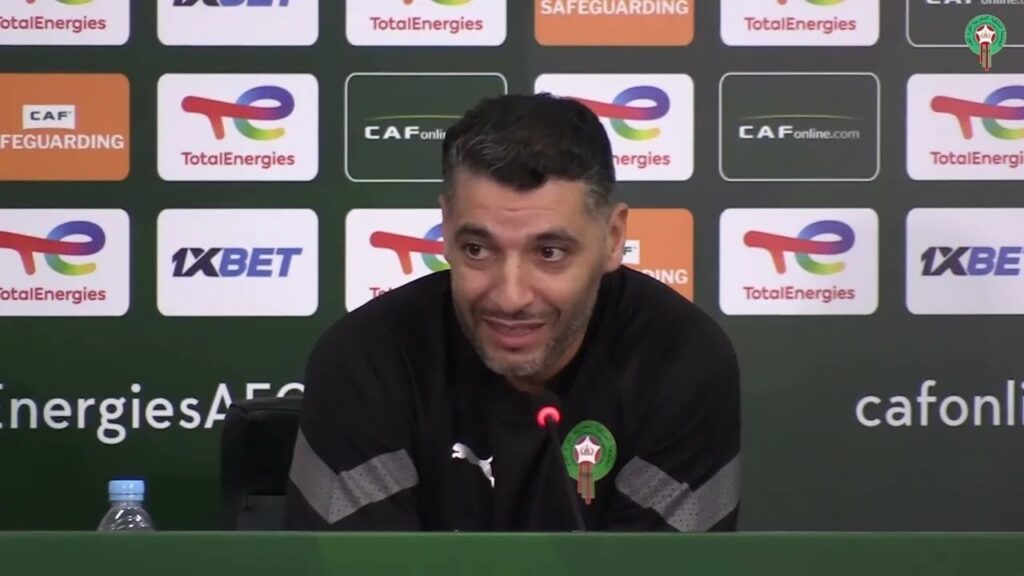 البث المباشر للندوة الصحافية للمدرب المغربي عصام الشرعي