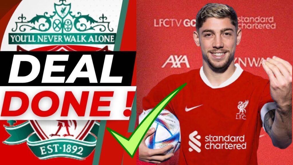 π¨DEAL DONE β
Federico Valverde finally signs for Liverpool β It’s OFFICIAL as Fabrizio Confirms!π₯ π¨DEAL DONE β
Federico Valverde finally signs for Liverpool β It's OFFICIAL as Fabrizio Confirms!π₯