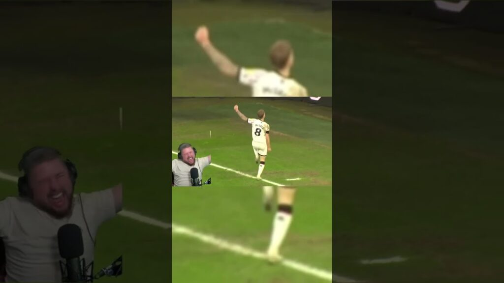 SHIRTS OFF FOR THE BORO!! MCGREE IS A STAR!