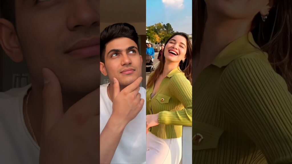 Shubman Gill and Sara tendulkar💞 #shorts #shubmangill #saratendulkar #cricketshorts