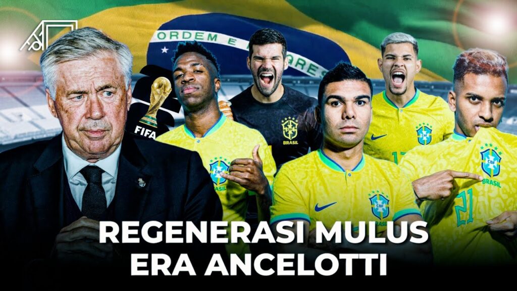 Disambut Pemain Didukung Ambisi Keras Federasi! Rencana Gila Timnas Brasil Bersama Ancelotti