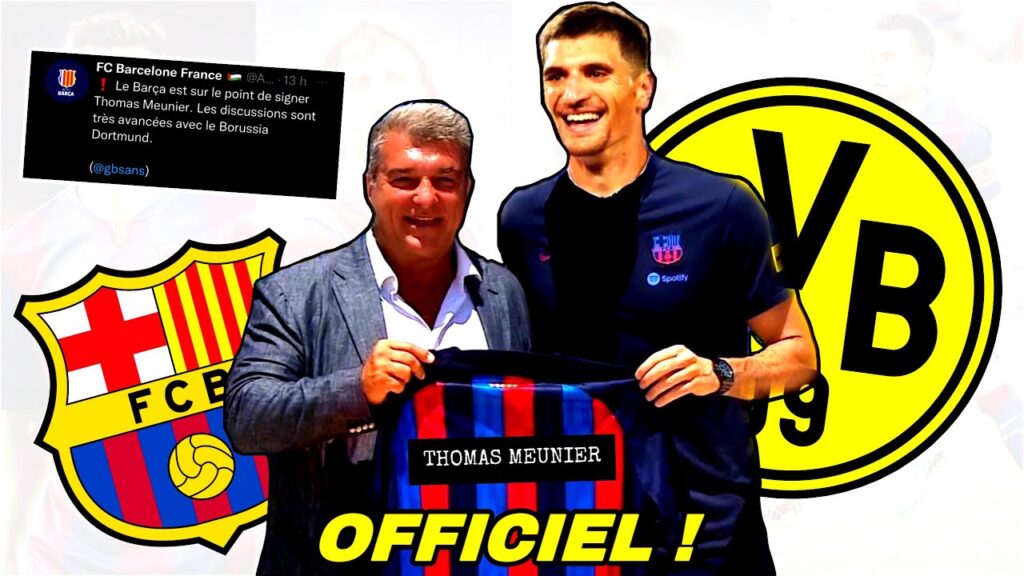 🚨💣 THOMAS MEUNIER AU BARCA ! : C’EST BOUCLÉ !!! 🚨💣 THOMAS MEUNIER AU BARCA ! : C’EST BOUCLÉ !!!