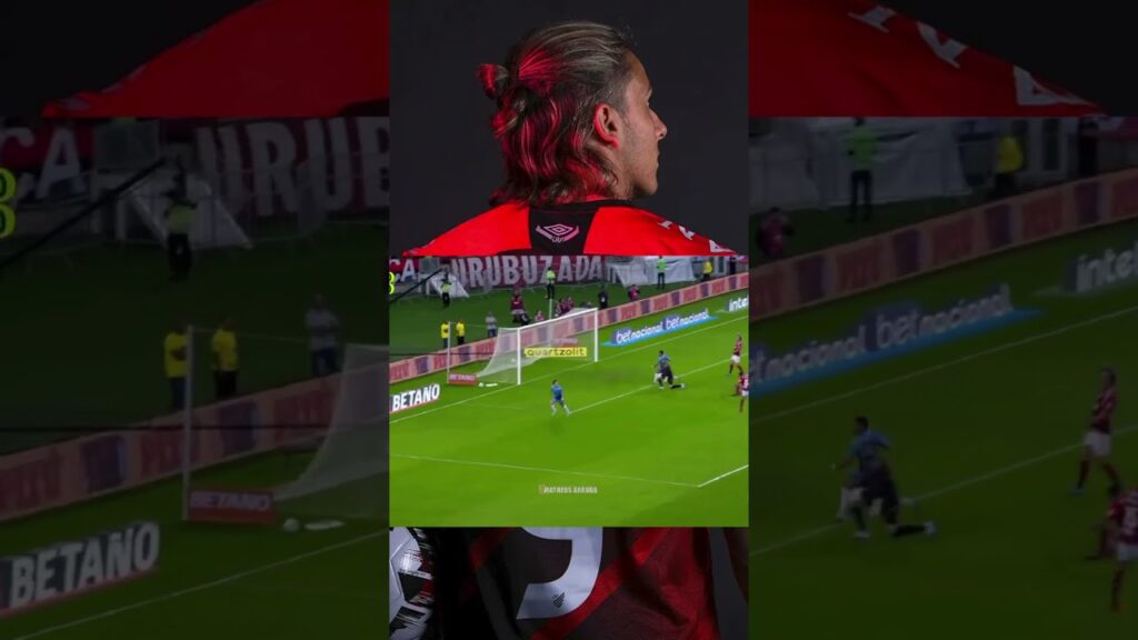 Gol do Athletico pr, Canobbio contra o Flamengo #copadobrasil #futebol #flamengo #athleticopr