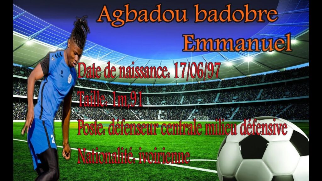 Emmanuel Agbadou 2019-2020 retour