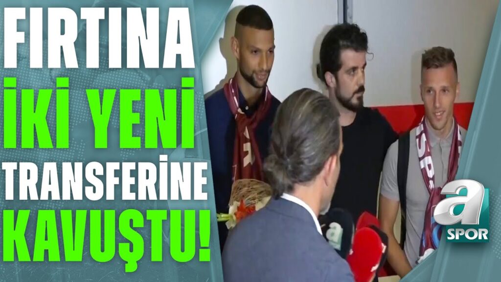 Trabzonspor'un İki Yeni Transferi Joaquin Fernandez Ve Mislav Orsic Açıklamalarda Bulundu! / A Spor
