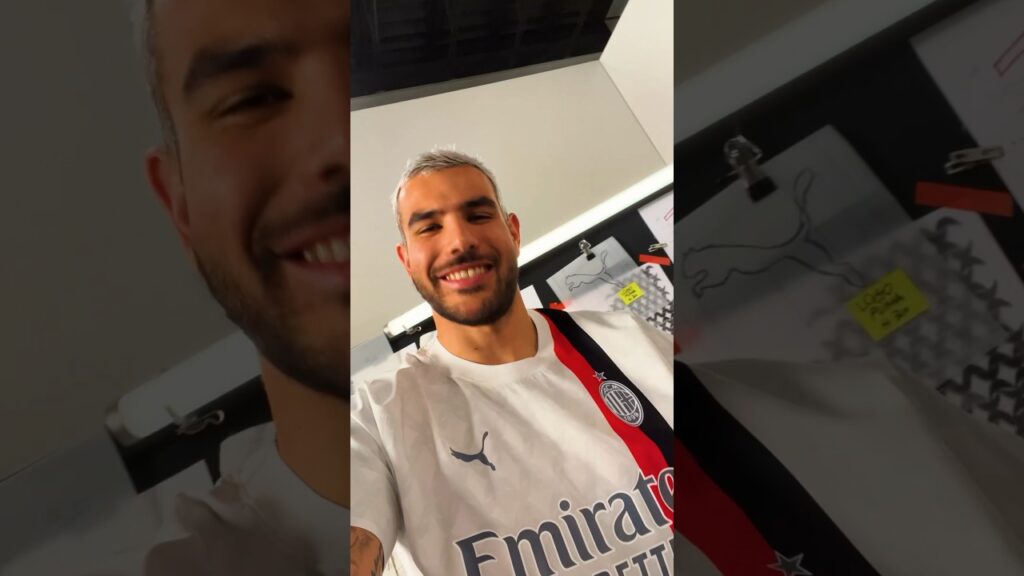 Theo Hernández approves our Away Kit 🤩 | #Shorts