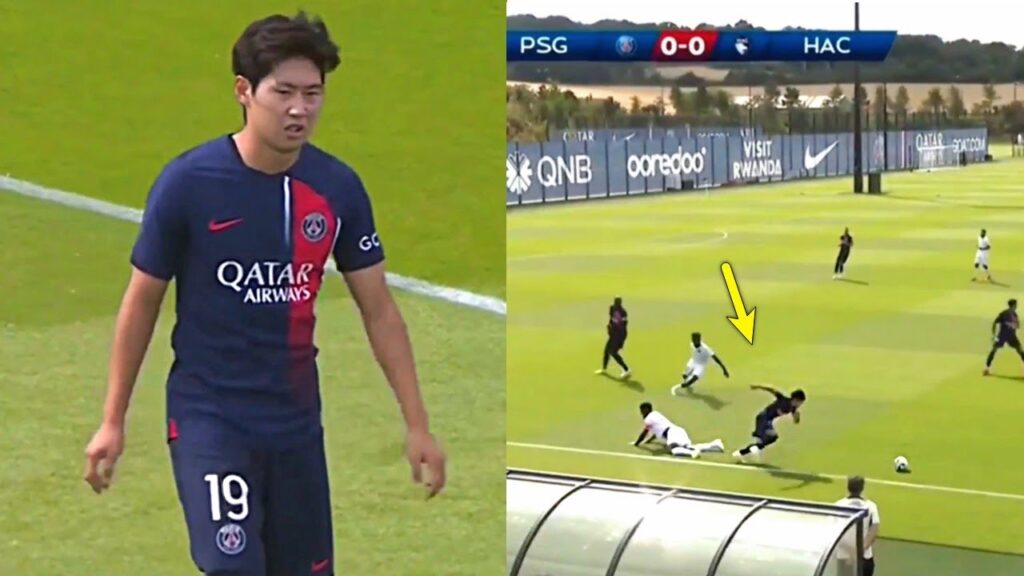 Kang in Lee vs Le Havre | PSG DEBUT | TOP SKILLS🔥
