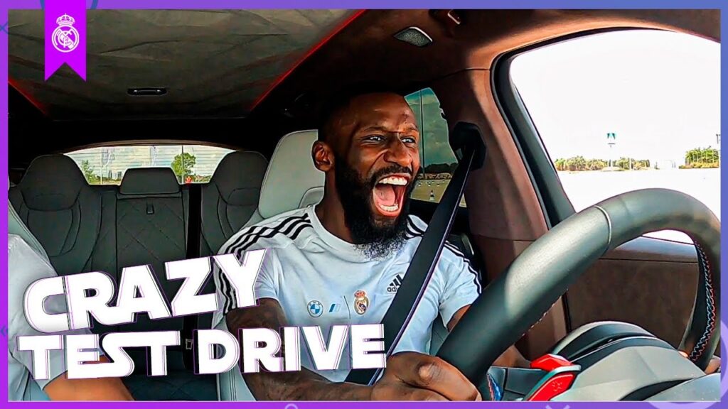 Real Madrid stars take on the ULTIMATE BMW XM test drive challenge!