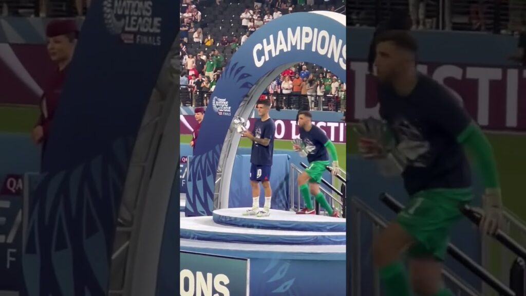 Christian Pulisic and Matt Turner best player and goalkeeper in CONCACAF Nations League #pulisic