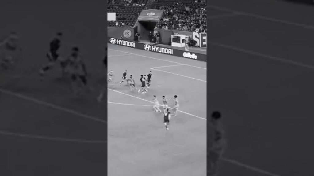 Xherdan Shaqiri with a free-kick routine for the ages #football #footballshorts #shortsvideo #short