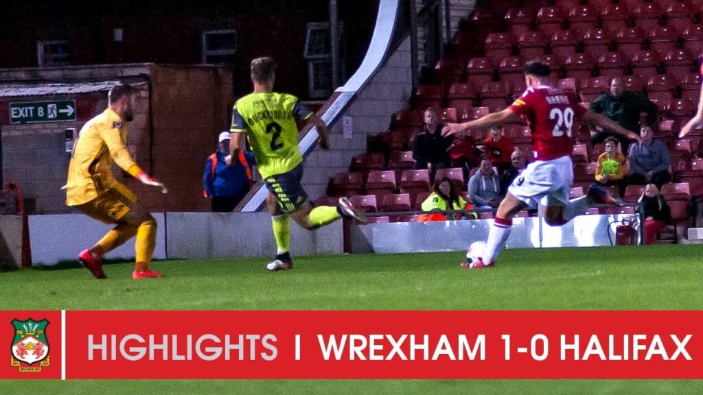 HIGHLIGHTS | Wrexham AFC 1 Halifax Town 0