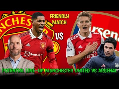 HEAD TO HEAD Potential Line-up Manchester United vs Arsenal pre season | Friendly Match