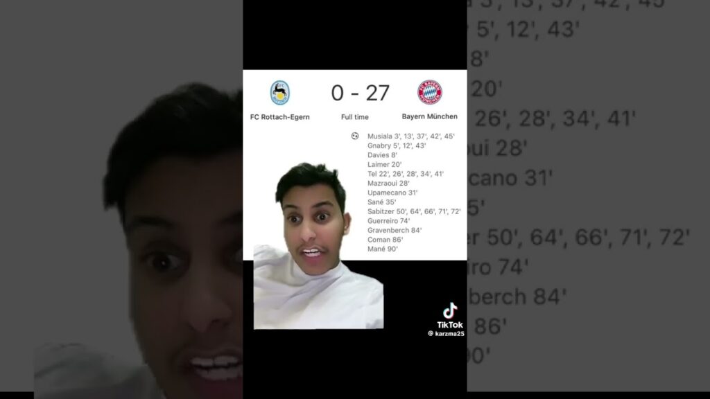 ردة فعل مشجع إتحادي بعد فوز بايرن ميونخ على نادي بنتيجة 27 😂❤️