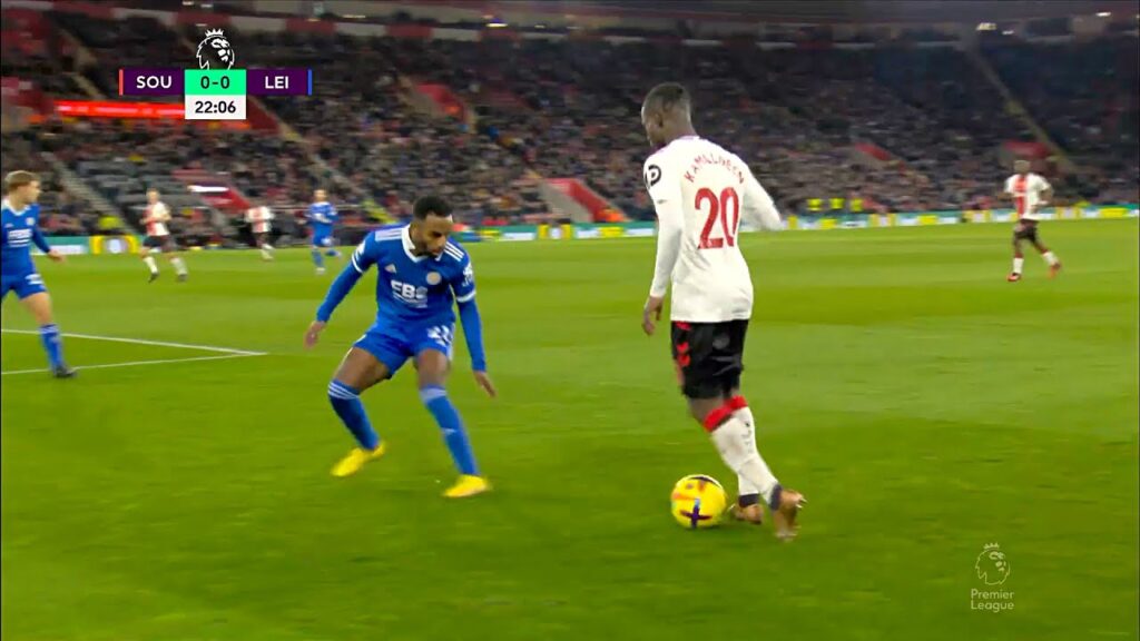 Kamaldeen Sulemana Destroying Premier League Defenders!