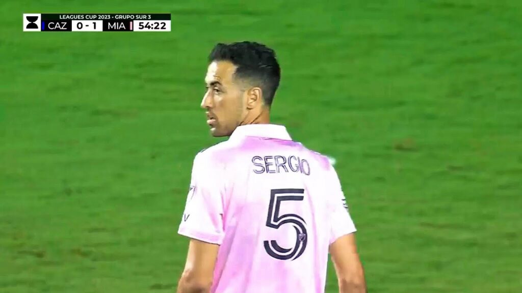 Sergio Busquets vs Cruz Azul (Inter Miami Debut 2023) HD