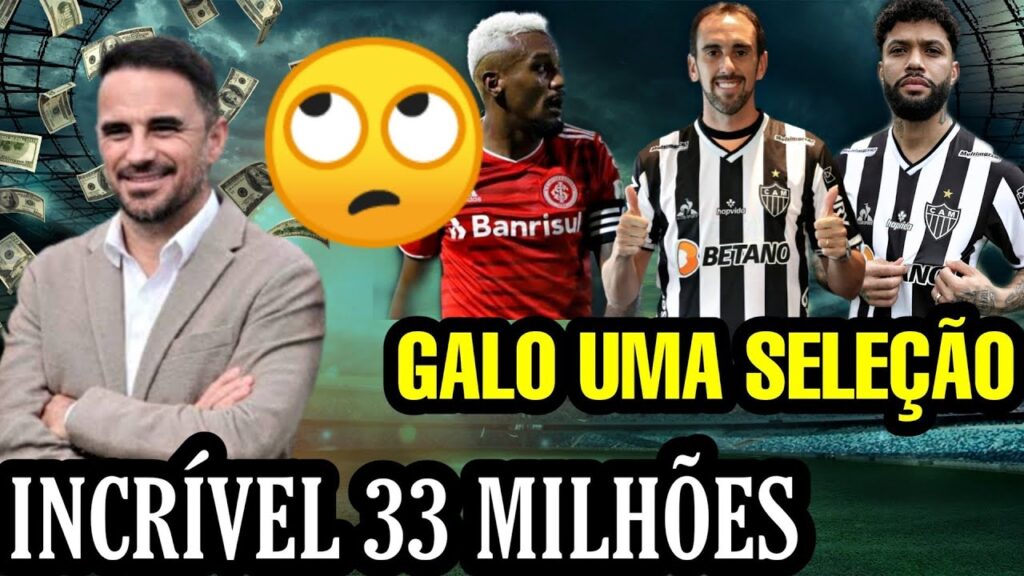 🔥 EDENÍLSON FICA NO COLORADO 🎯 RODRIGO CAETANO INCRÍVEL 🤩 DIEGO GODÍN PODE JOGAR