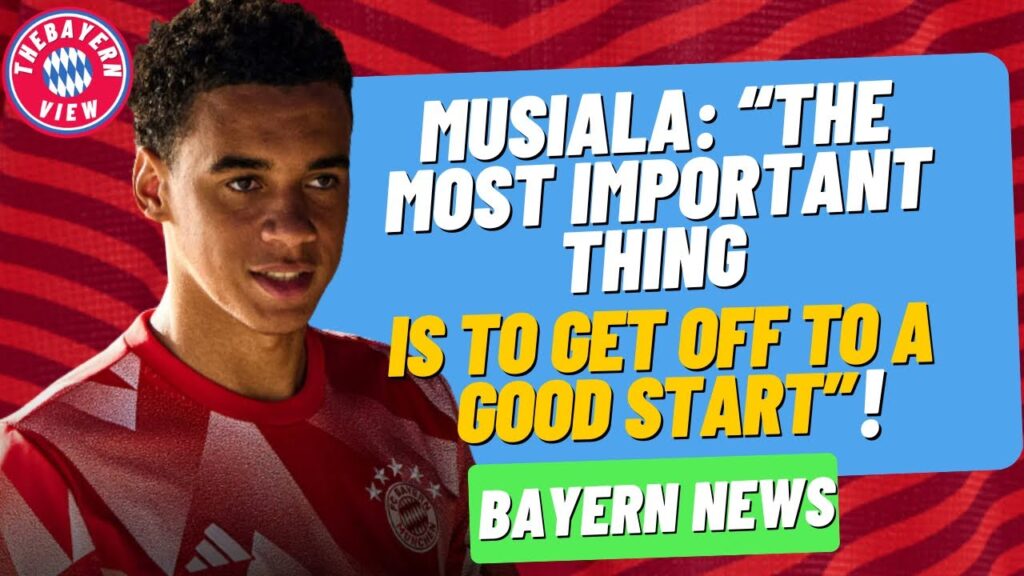 Jamal Musiala Speaks out in interview about Bayern Future! - Bayern Munich transfer news