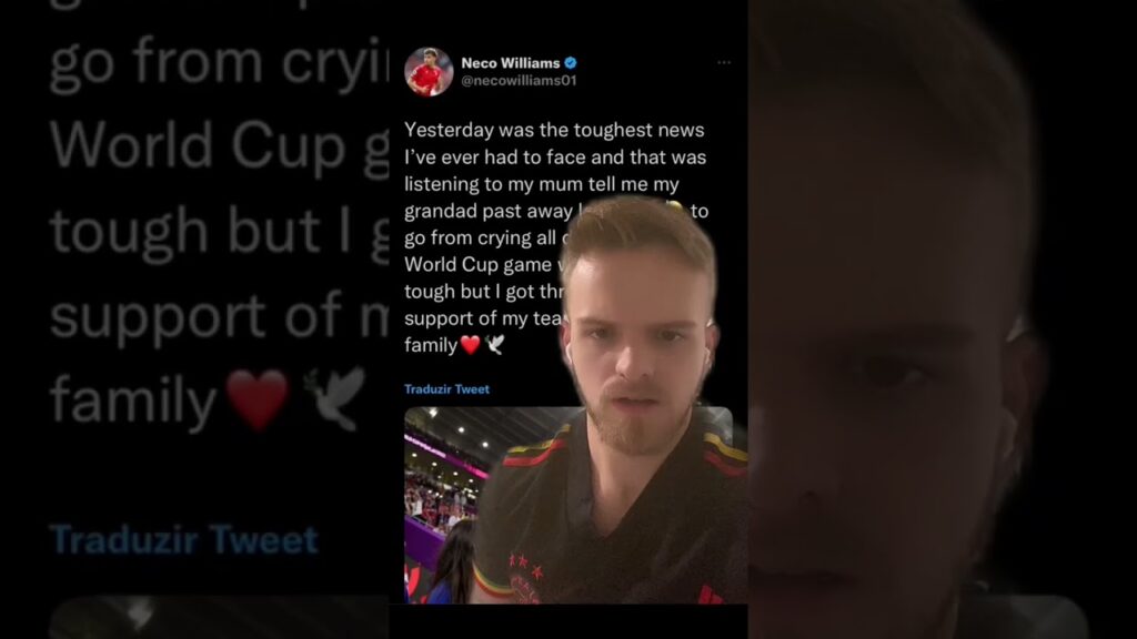 Perdeu o avô e foi pro jogo na Copa! #futebol #copadomundo