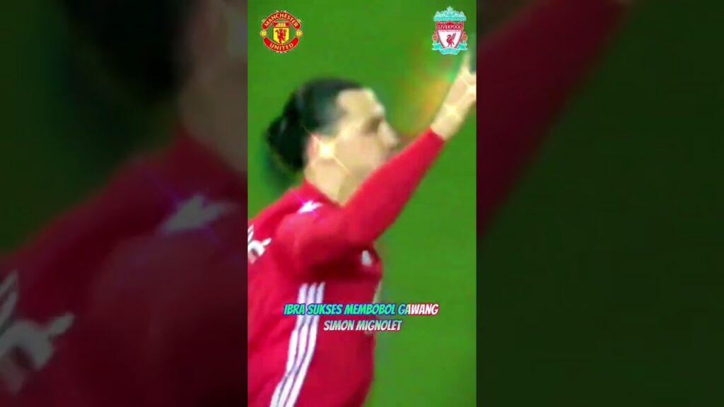 Ibrahimovic vs Simon Mignolet