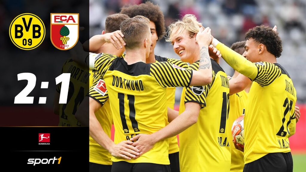 Borussia Dortmund – FC Augsburg 2:1 | Highlights Bundesliga 7. Spieltag | SPORT1