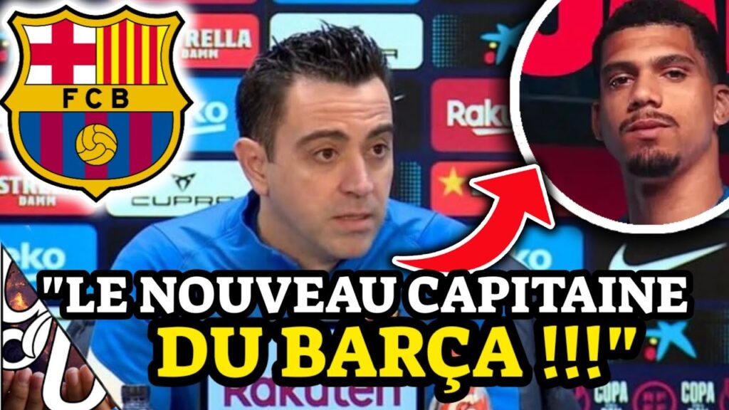 🚨 ACTUALITÉ FC BARCELONE !! LES NOUVEAUX CAPITAINES DU BARÇA - JOA FELIX ARRIVE - RAPHINHA OUT !!