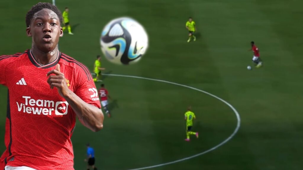 Kobbie Mainoo has dominated a midfield of Declan Rice, Odegaard and Havertz